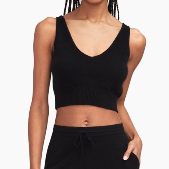 Cashmere Cropped Tank Top from Naadam - Picture 3 of 8